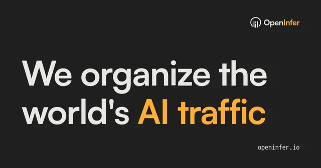 OpenInfer public website preview for its AI inference infrastructure